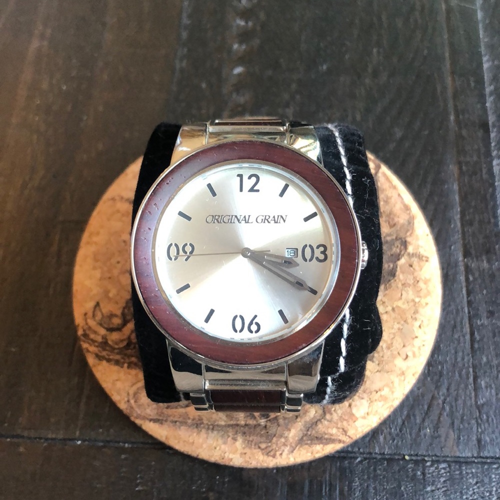 ORIGINAL GRAIN “THE BARREL” -ALL NATURAL MAHOGANY